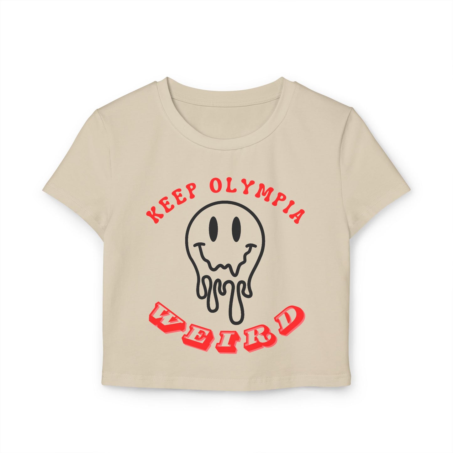 KEEP OLY WEIRD - Women's Crop Top