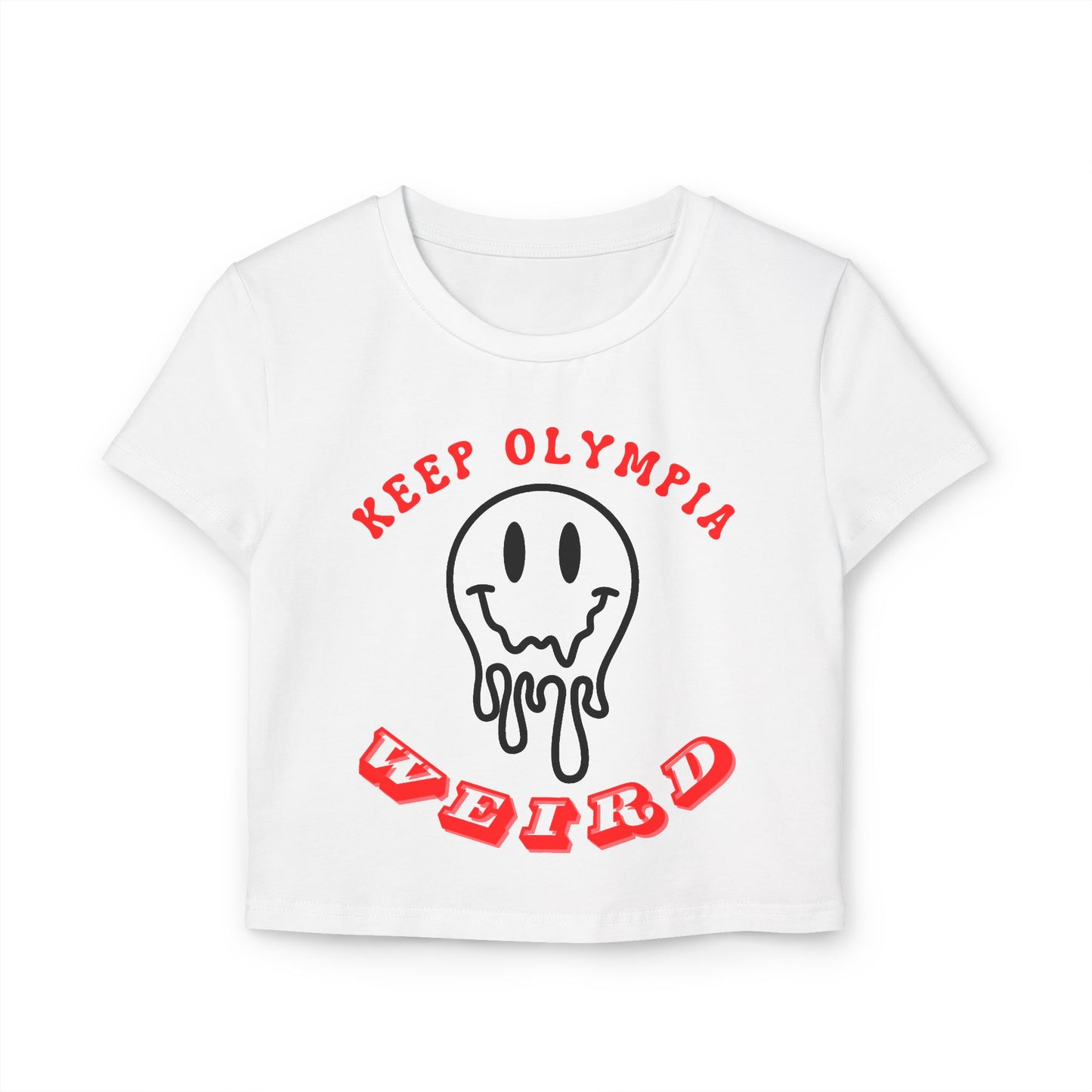 KEEP OLY WEIRD - Women's Crop Top