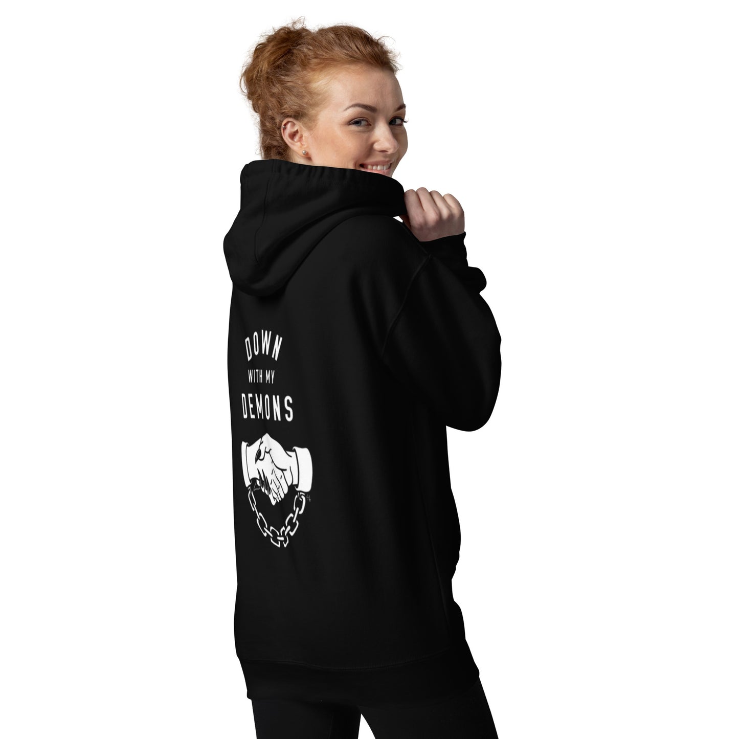 DOWN WITH MY DEMONS - Unisex Hoodie