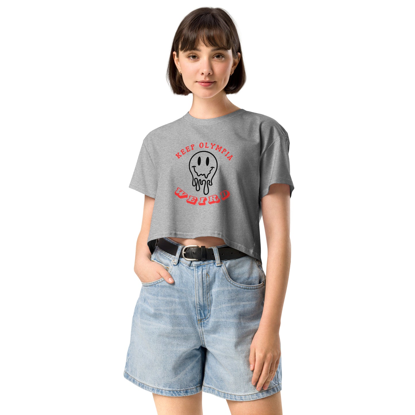 KEEP OLY WEIRD - Women's Crop Top