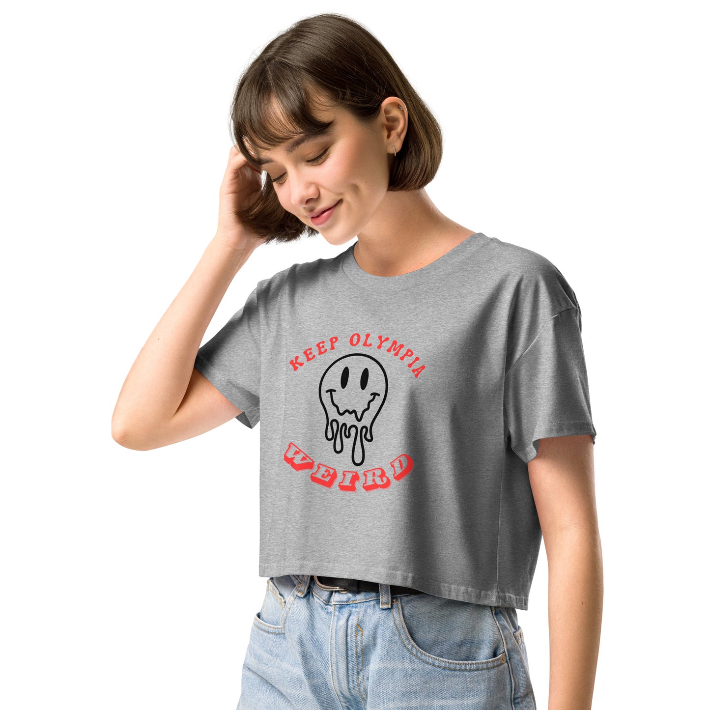 KEEP OLY WEIRD - Women's Crop Top