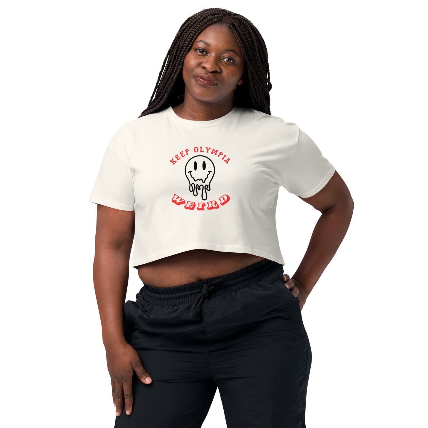 KEEP OLY WEIRD - Women's Crop Top