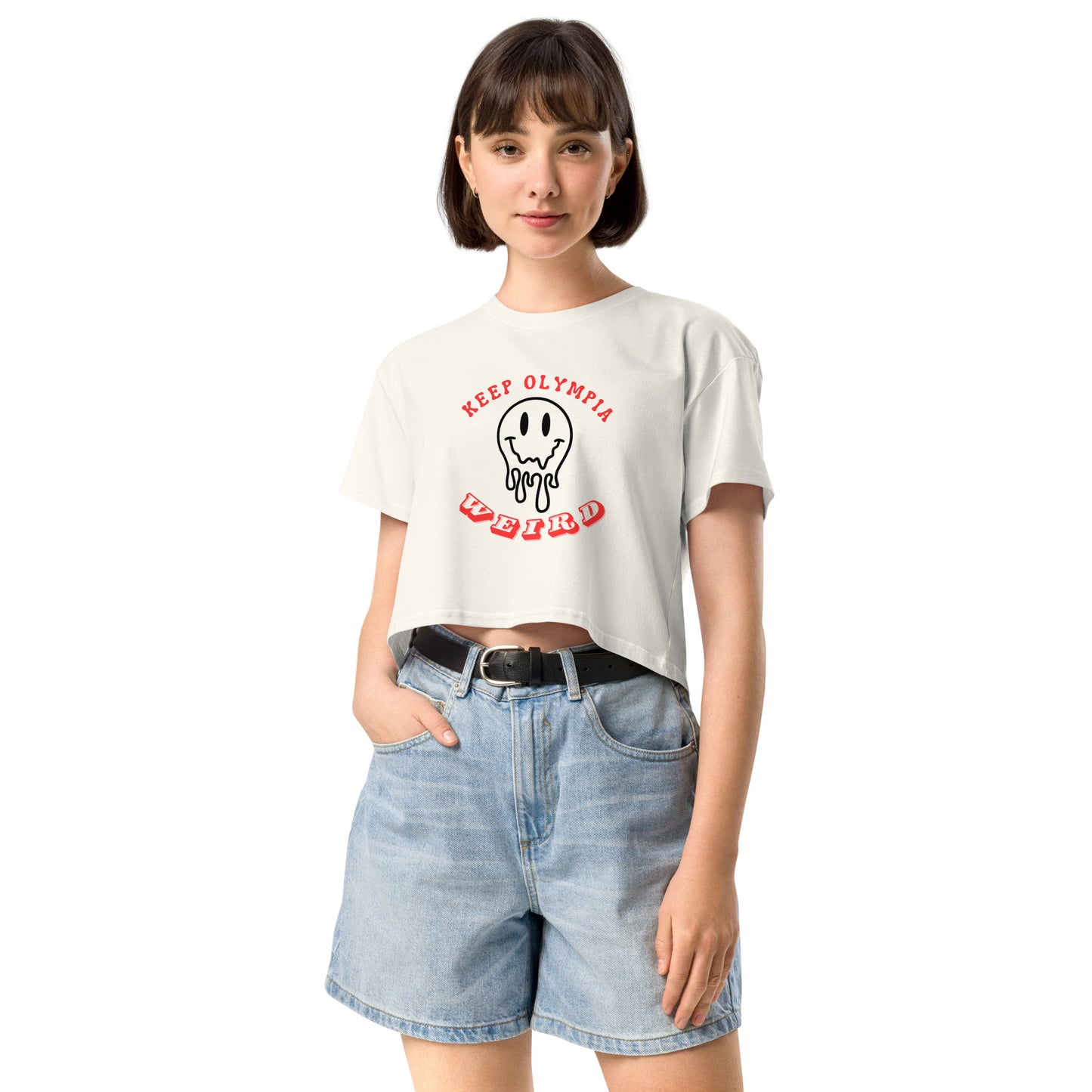 KEEP OLY WEIRD - Women's Crop Top