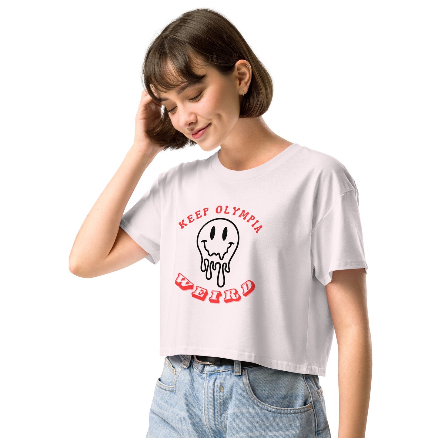 KEEP OLY WEIRD - Women's Crop Top